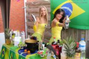 Coctailbar met thema Brazilie